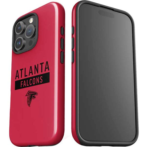 NFL Atlanta Falcons Red Performance Series iPhone 16 Pro Impact Case